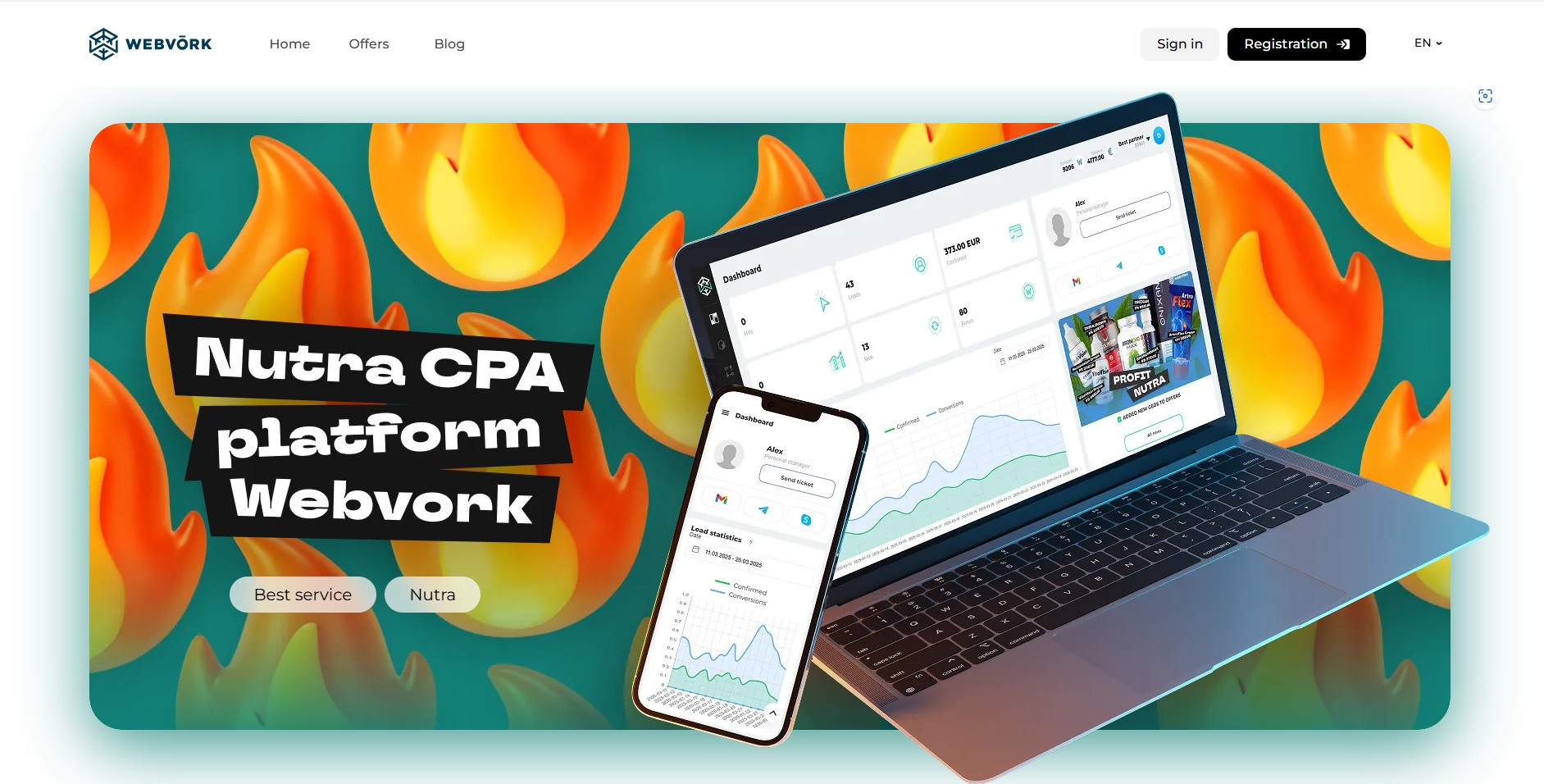 Webvork Affiliate Program