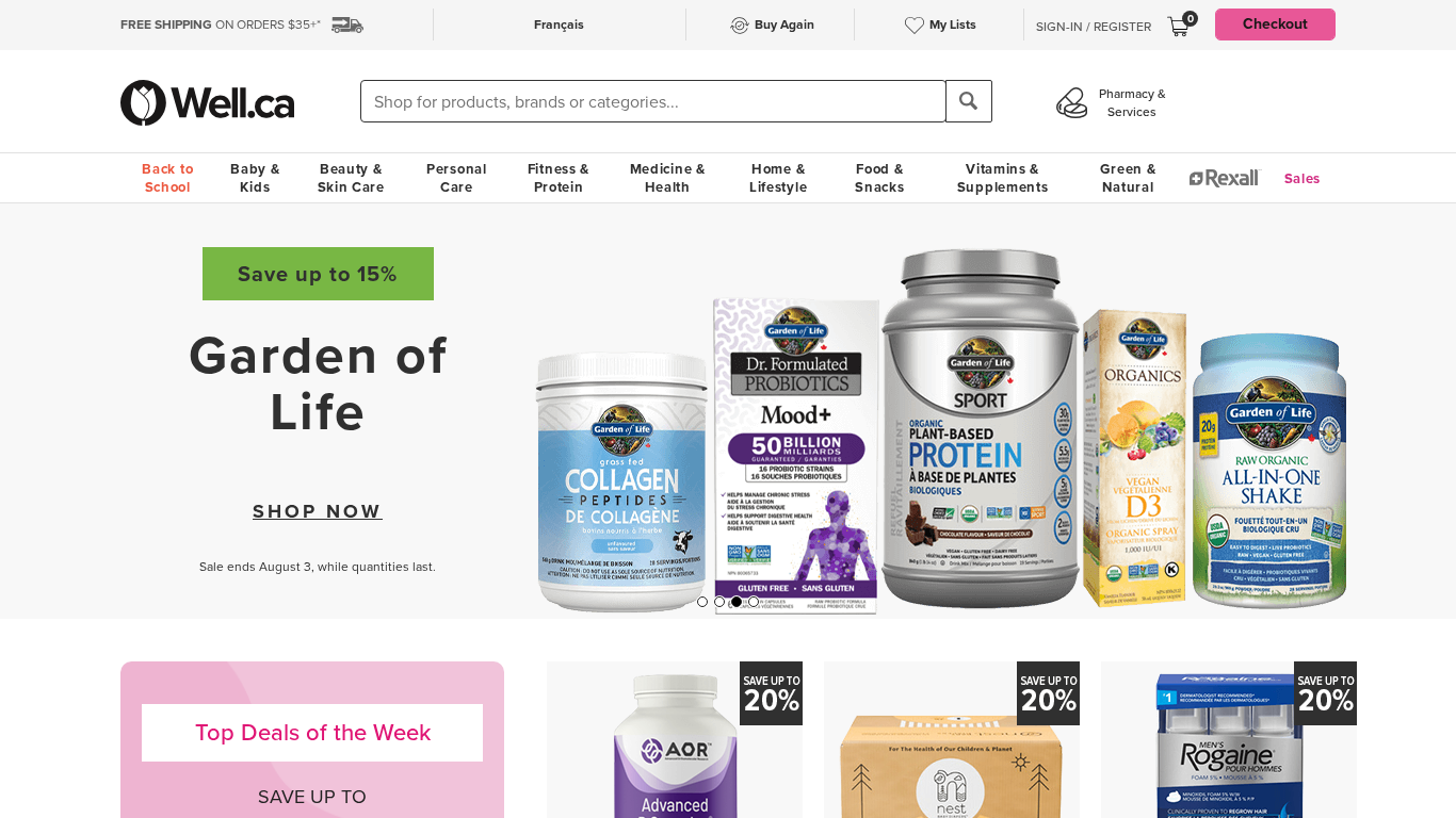 Well.ca Affiliate Program