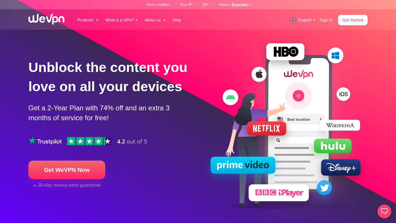 WeVPN Affiliate Program