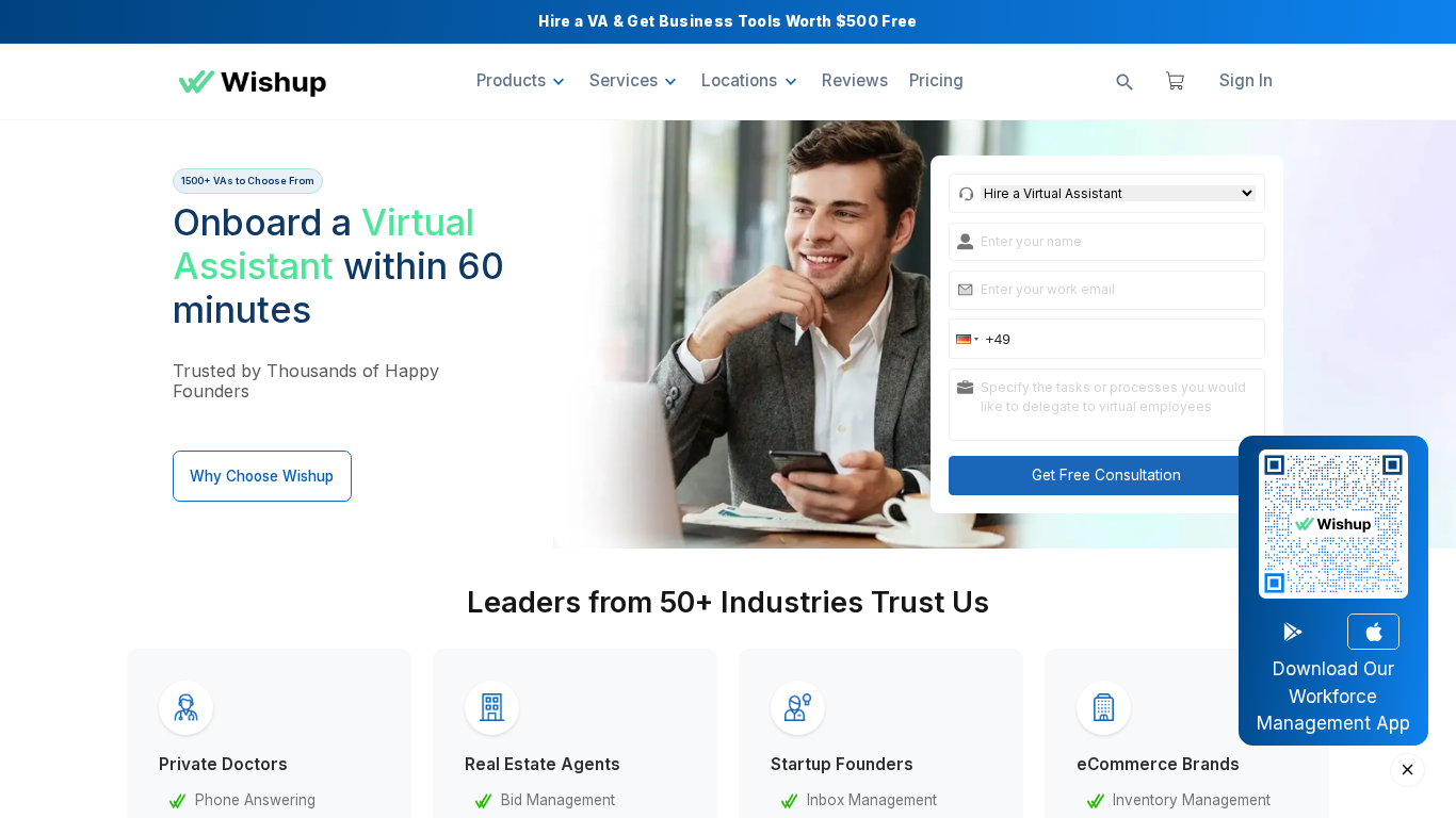 Wishup Affiliate Program