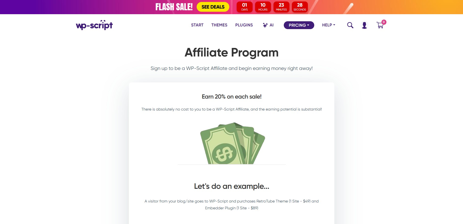 WP-Script Affiliate Program