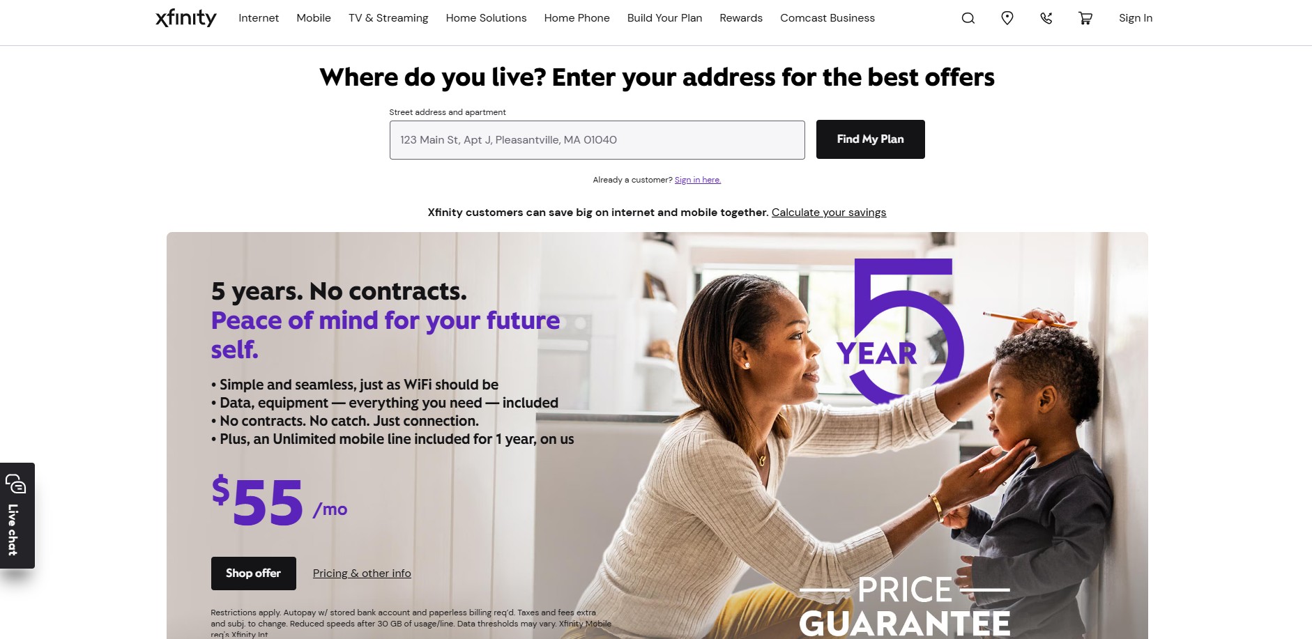 Xfinity Affiliate Program