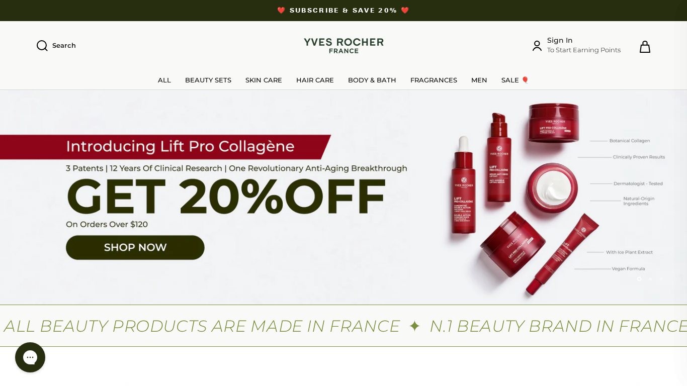 Yves Rocher Affiliate Program