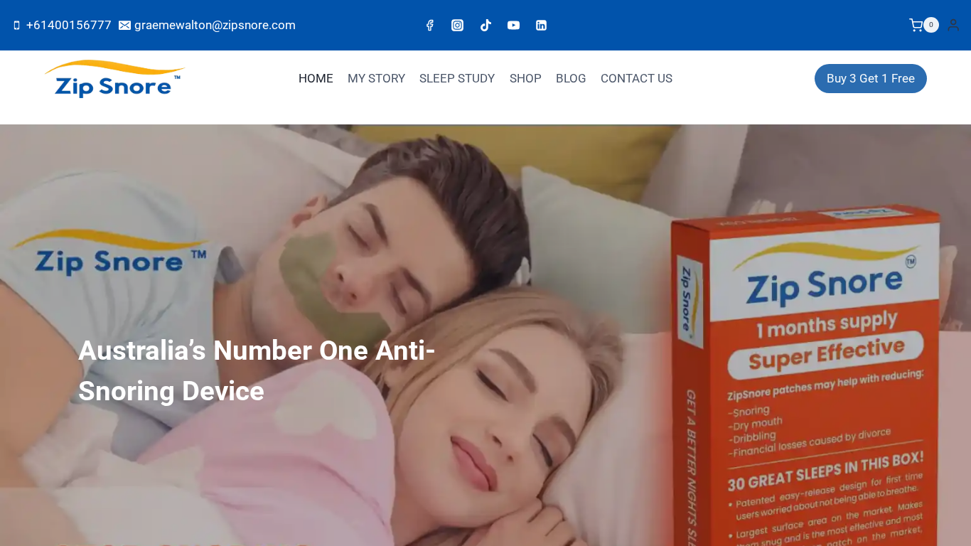 Zip Snore Affiliate Program