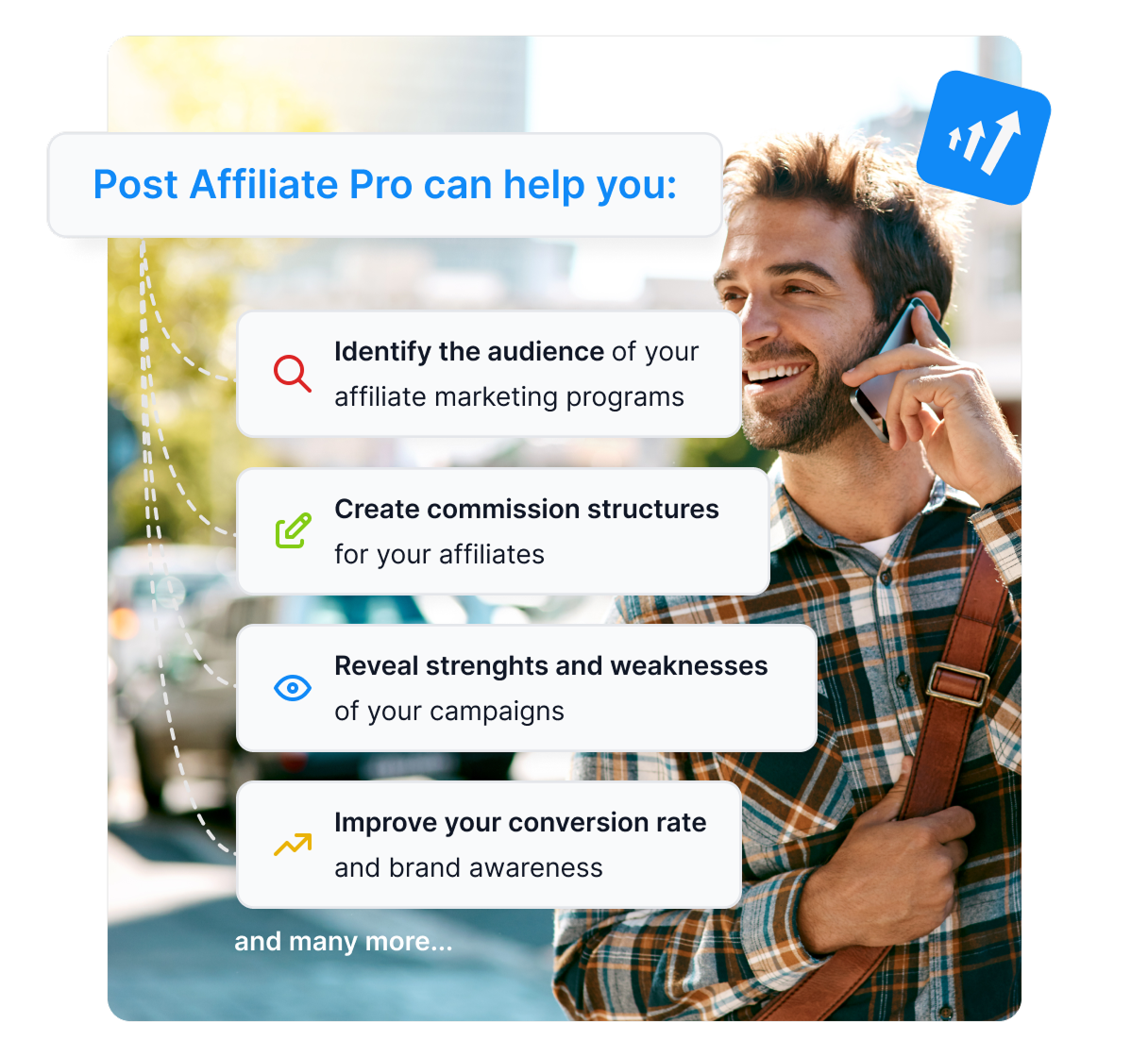 Improve your earnings with Post Affiliate Pro.