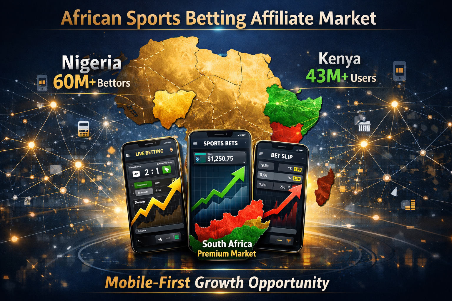 African Sports Betting Affiliate Programs: Nigeria, Kenya, South Africa