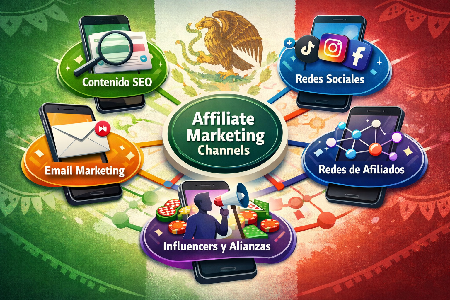 Affiliate Marketing Channels for Mexico Online Gambling