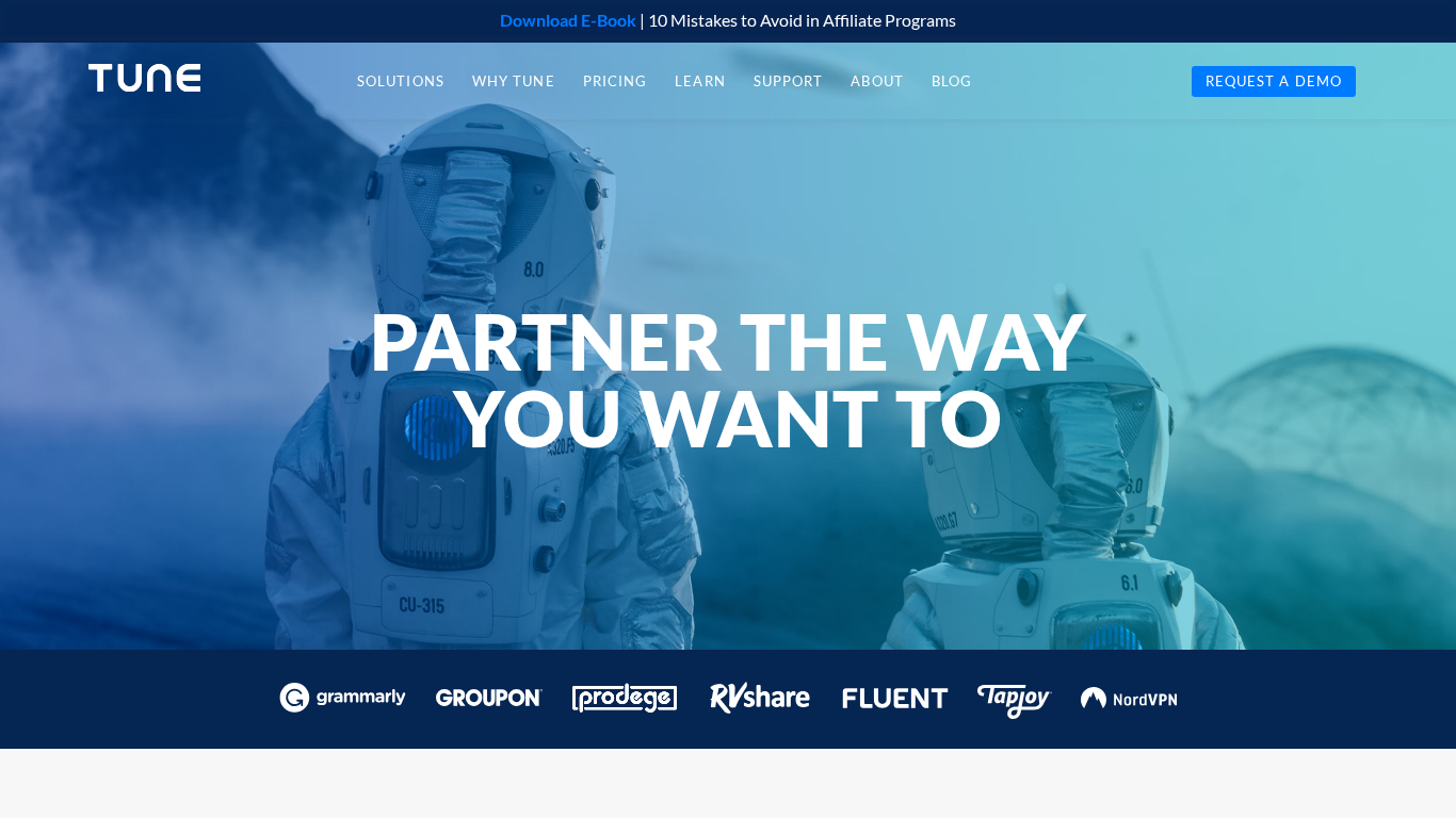 Tune cross-channel marketing platform