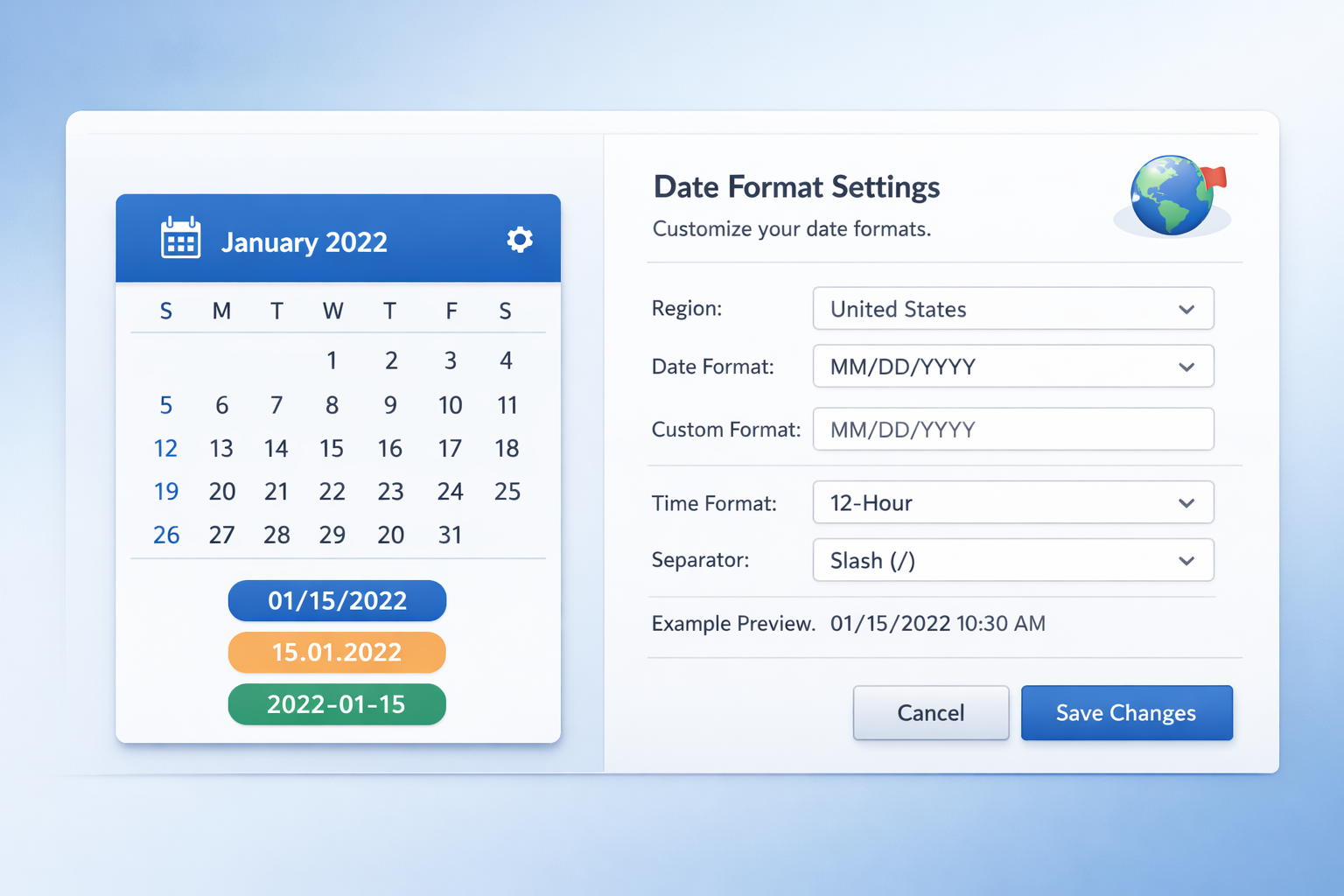 How to Change Date Format in Post Affiliate Pro