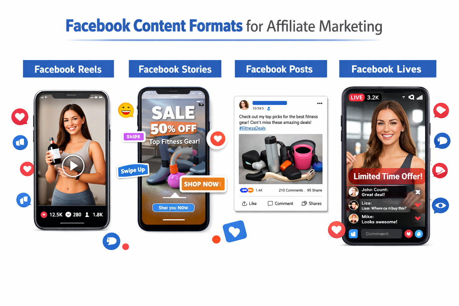 Facebook Content Formats for Affiliate Marketing