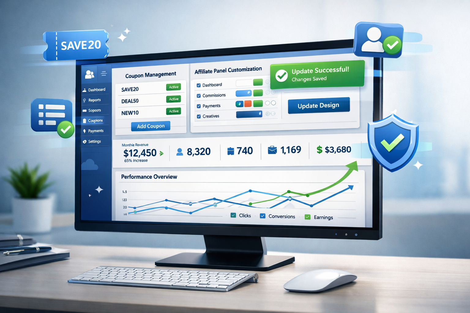 PostAffiliatePro Bug Fixes: Coupon Assignment and Affiliate Panel Improvements