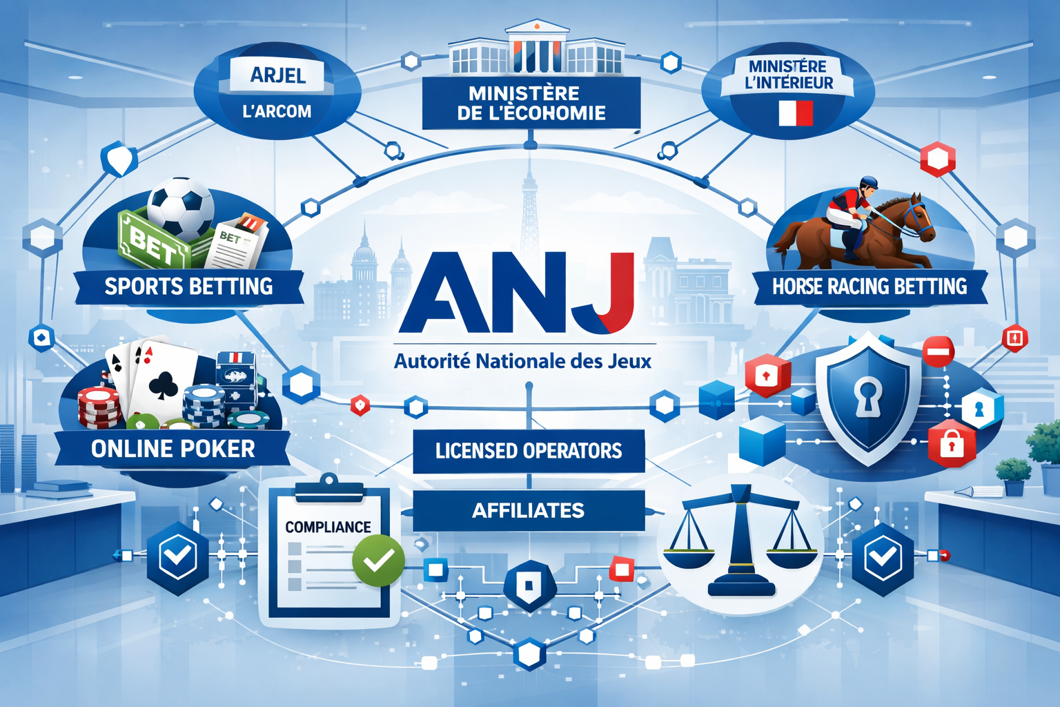 France ANJ Gambling Regulatory Framework