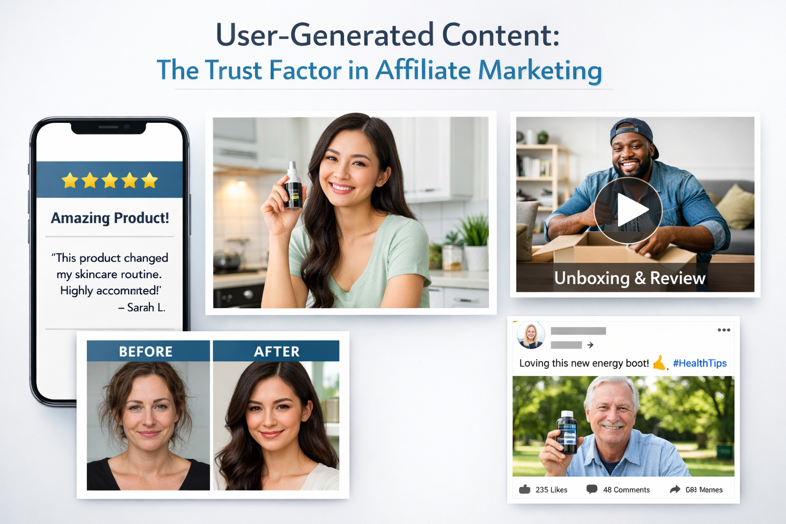 User-Generated Content: The Trust Factor in Affiliate Marketing