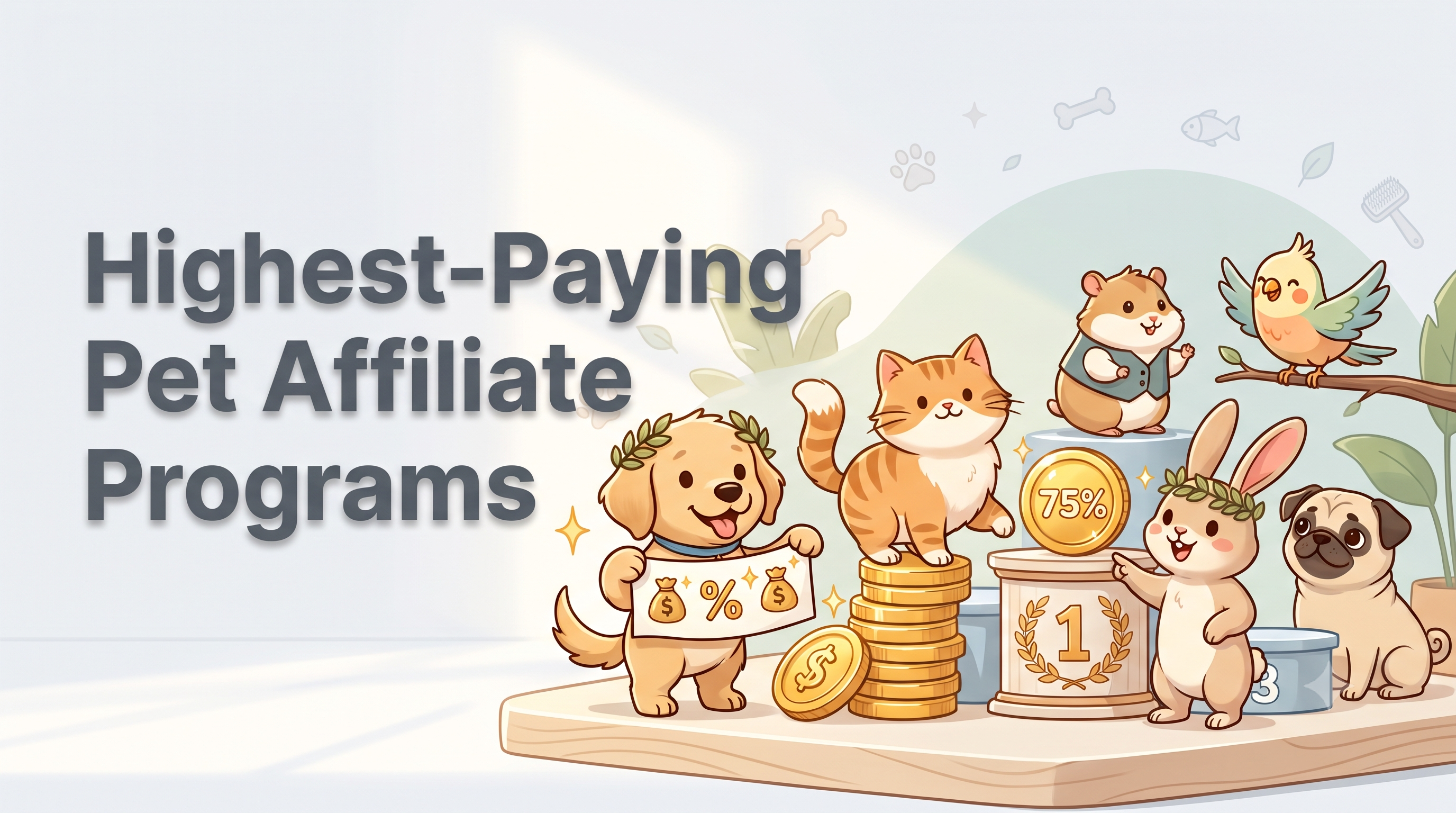 Highest-paying pet affiliate programs in 2026 (ranked by commission)