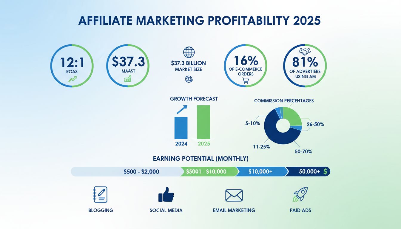 Is Affiliate Marketing Profitable in 2025? Complete ROI Analysis & Earnings Guide