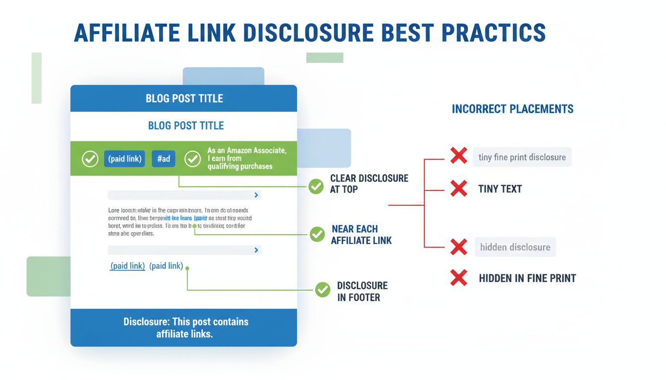 Why Disclose Affiliate Links? Legal Requirements & Best Practices