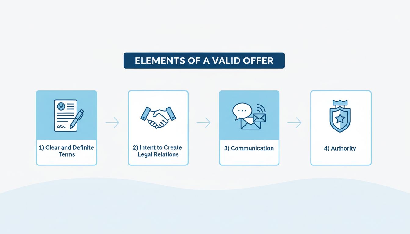 What Makes an Offer Valid in Contract Law? Essential Elements Explained