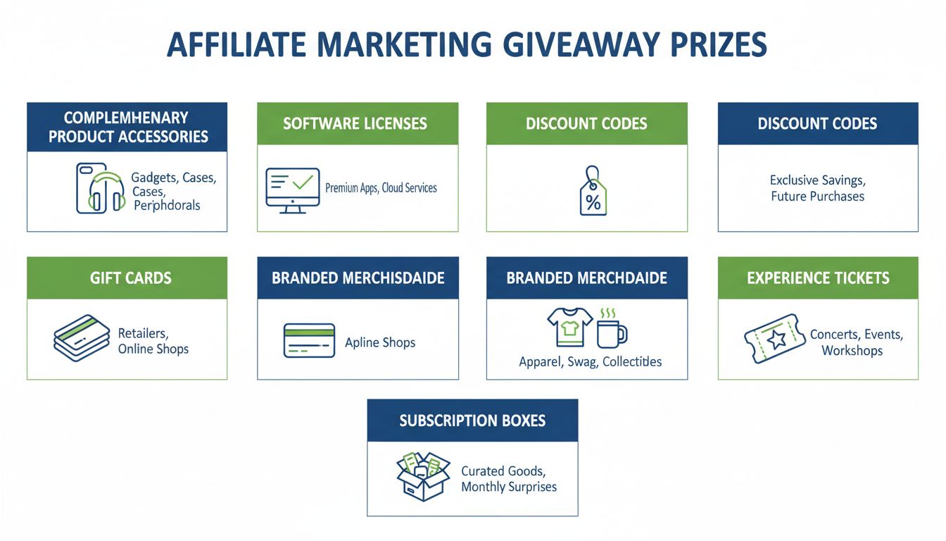 Best Affiliate Marketing Giveaway Prizes in 2025