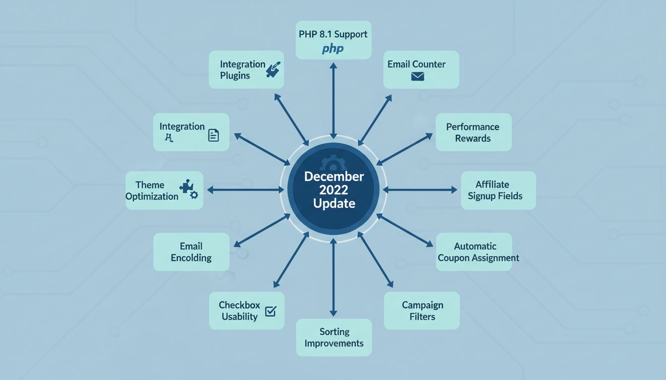 December 2022 PostAffiliatePro Update: Key Improvements & New Features