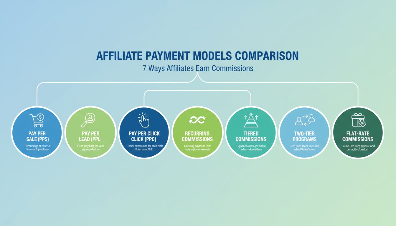 Affiliate Payment Models: Complete Guide to PPC, PPL, PPS & More