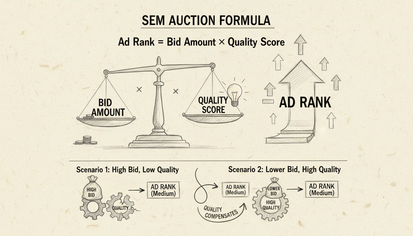 Is Bid or Quality More Important in SEM? Complete Guide to Ad Auction Success