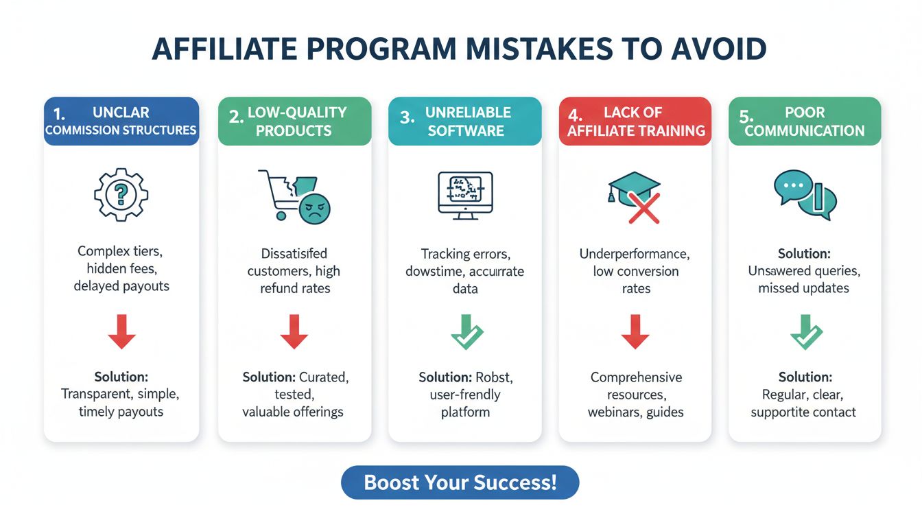 Common Mistakes to Avoid in Affiliate Programs