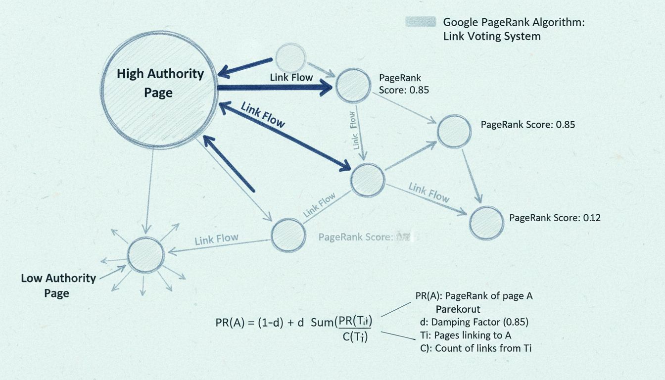 How Does Google PageRank Work? Complete Algorithm Explanation