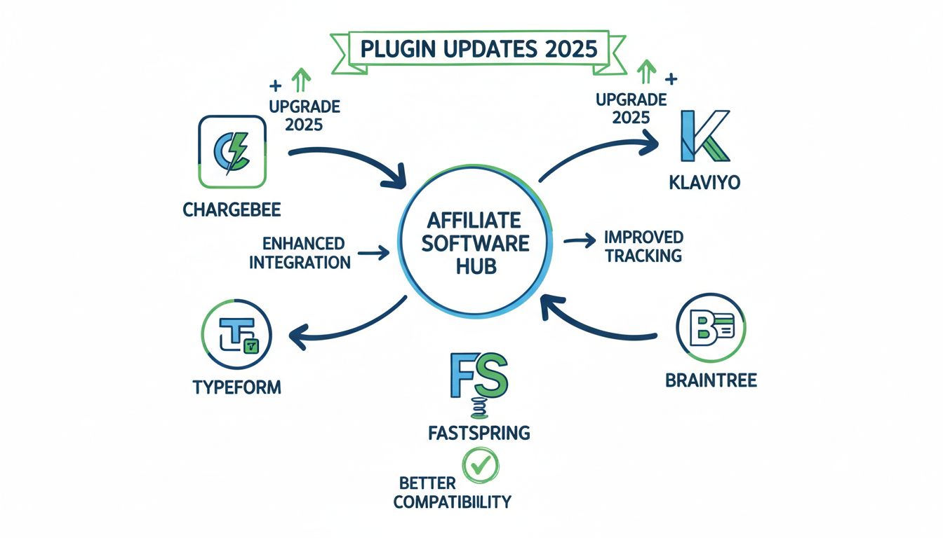 Plugin Updates 2025: Chargebee, Typeform, Klaviyo, Braintree & FastSpring Enhancements