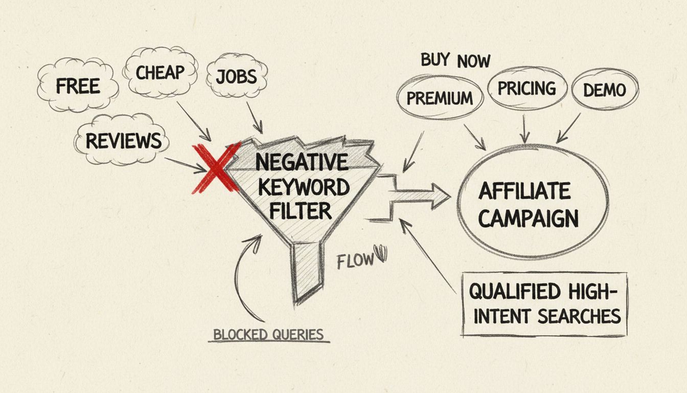 How Do Negative Keywords Improve Affiliate Marketing Campaigns?