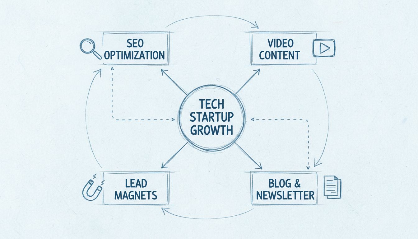 Tech Startup Affiliate Marketing Strategy: SEO, Lead Magnets & Content