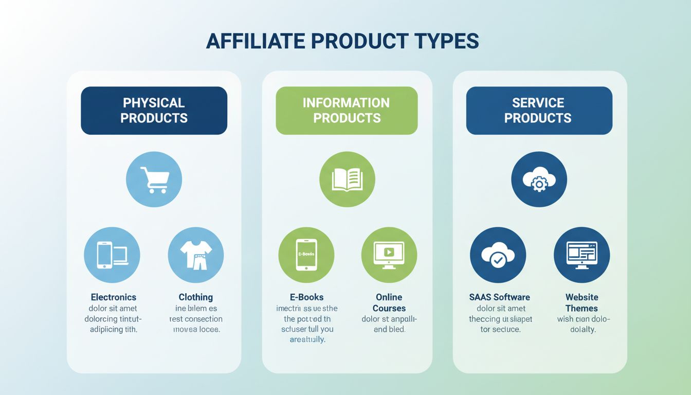 Types of Affiliate Products to Promote in 2025