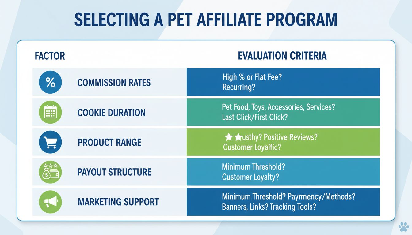 What Should I Look For in a Pet Affiliate Program? 2025 Guide