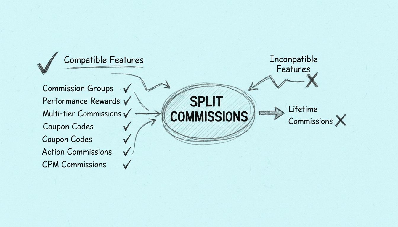Split Commissions Compatibility: Which Features Work Together