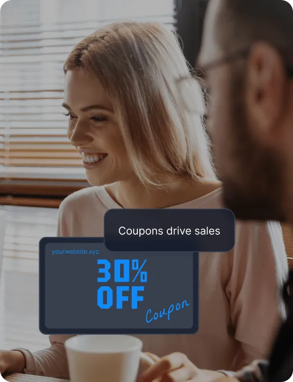 Coupon generator illustration