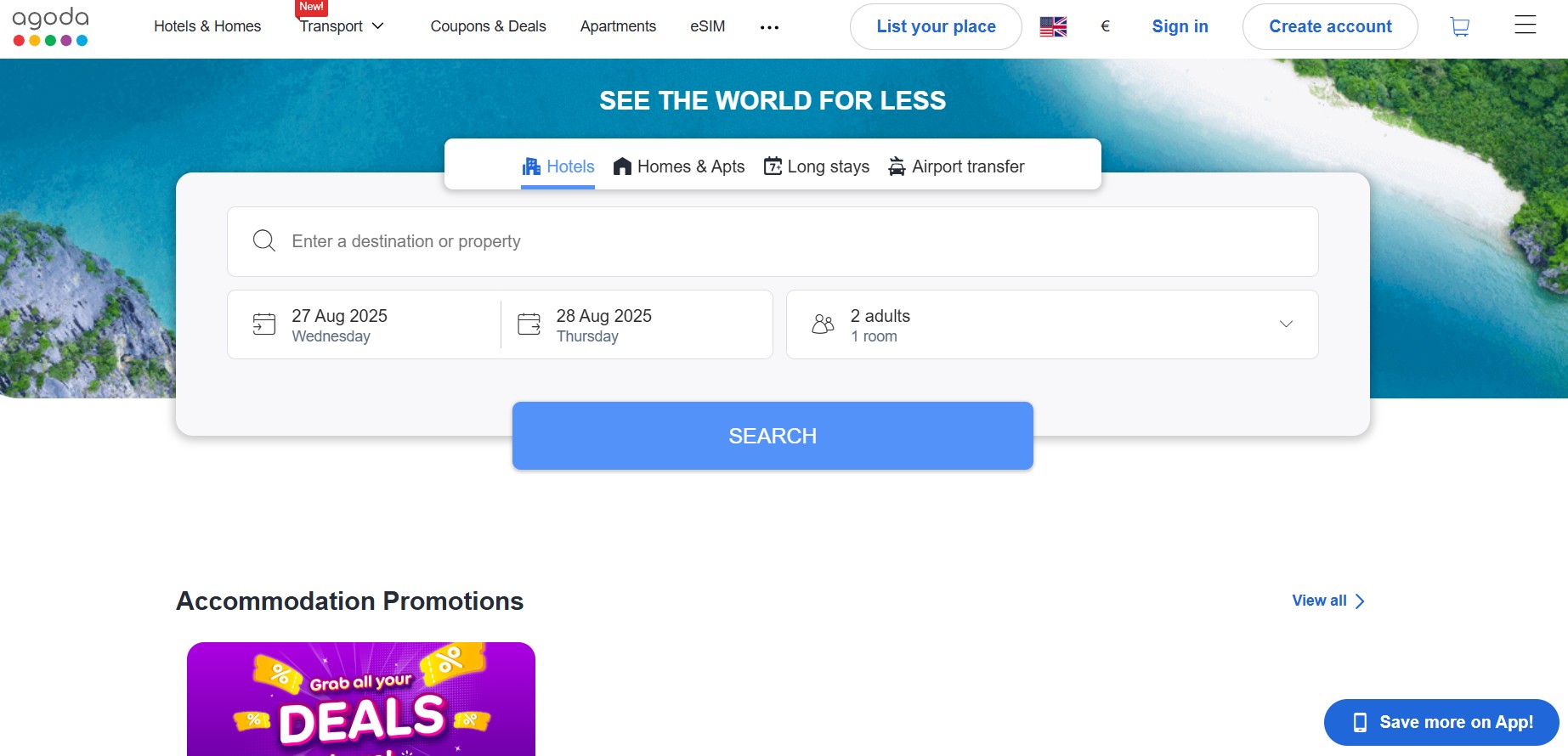 Agoda Affiliate Program