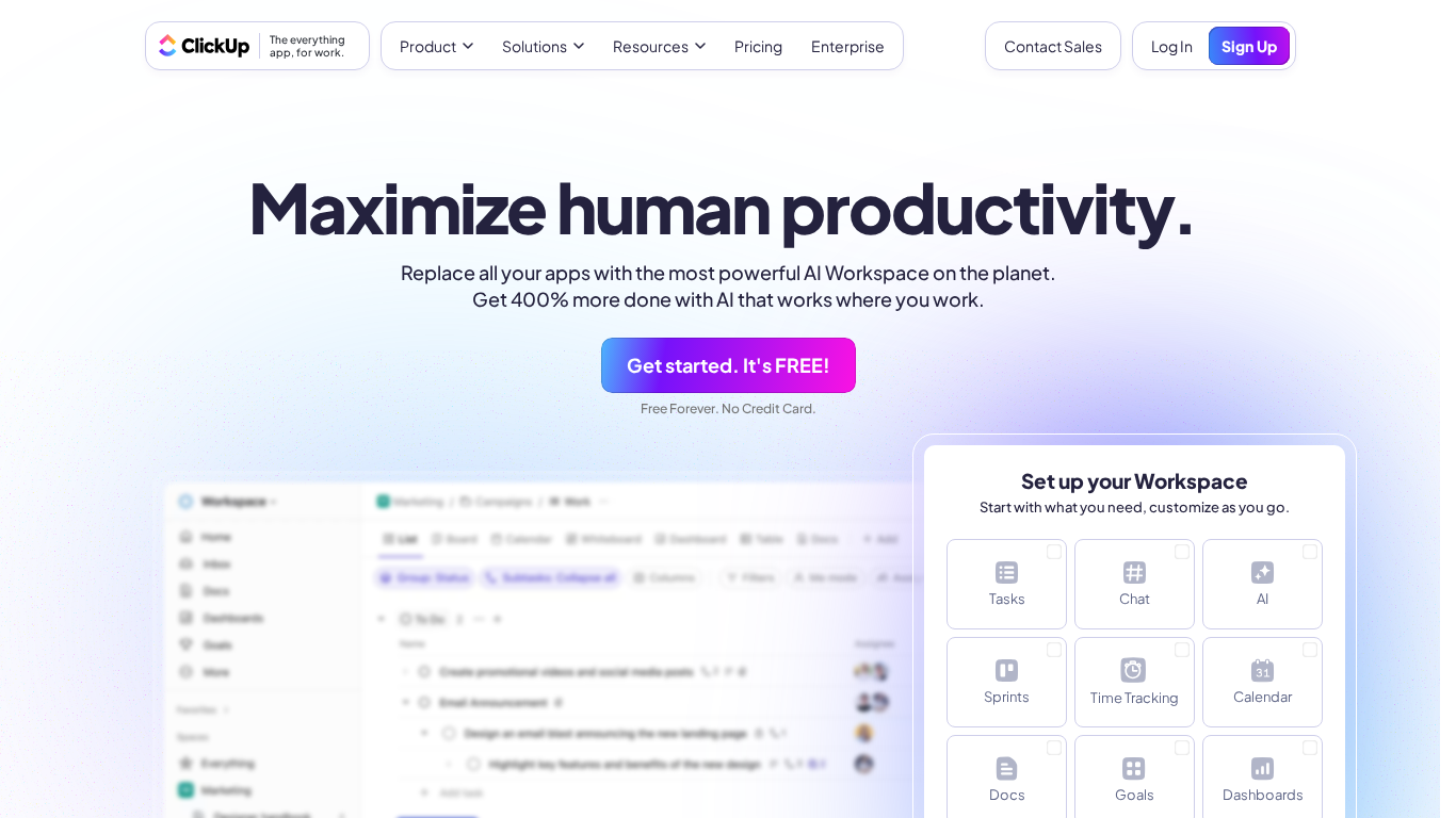 ClickUp Affiliate Program