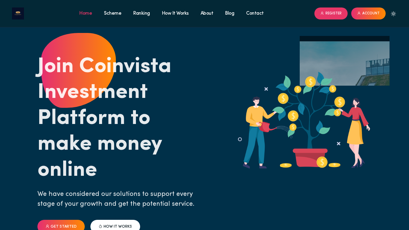 Coinvista Affiliate Program