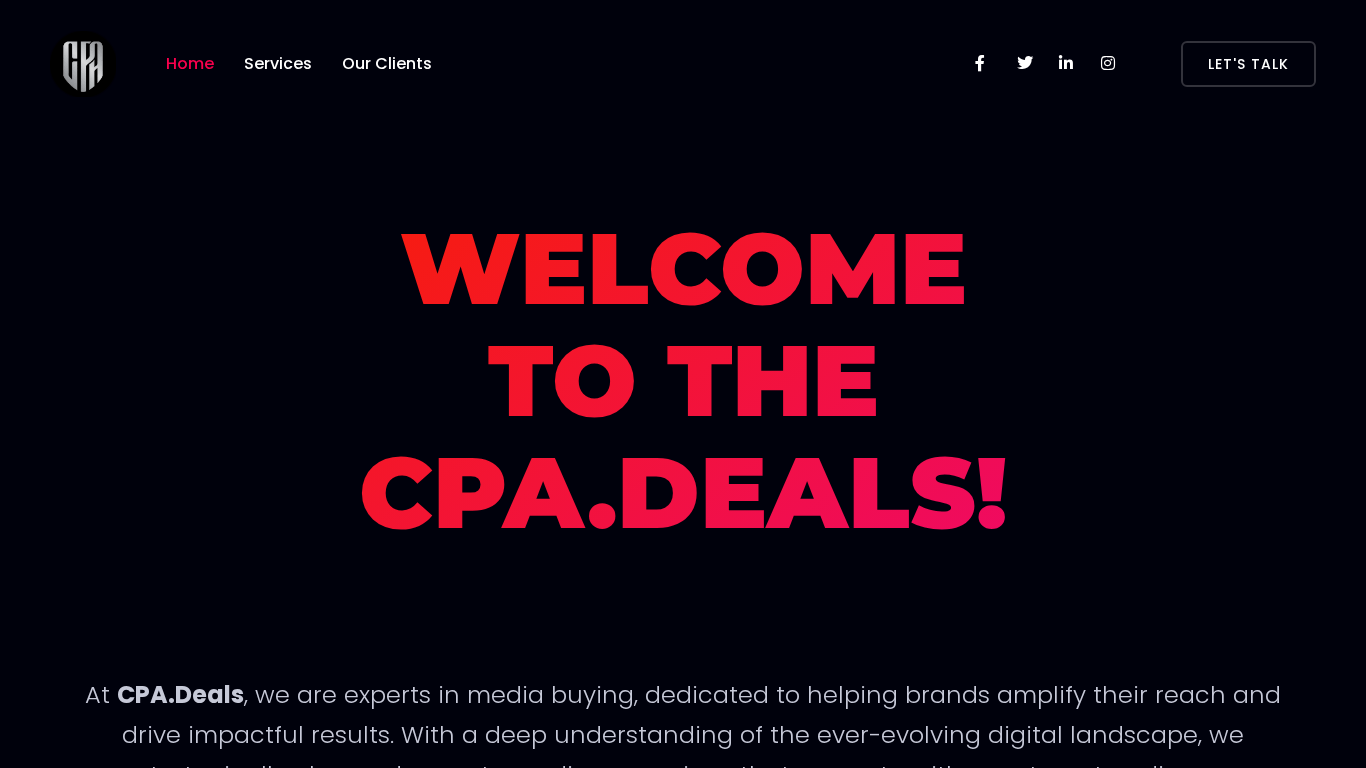 CPA Deals Affiliate Program