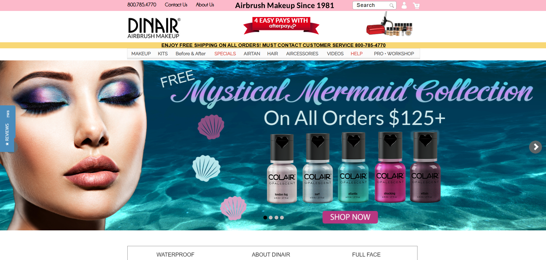 Dinair Airbrush Makeup Affiliate Program