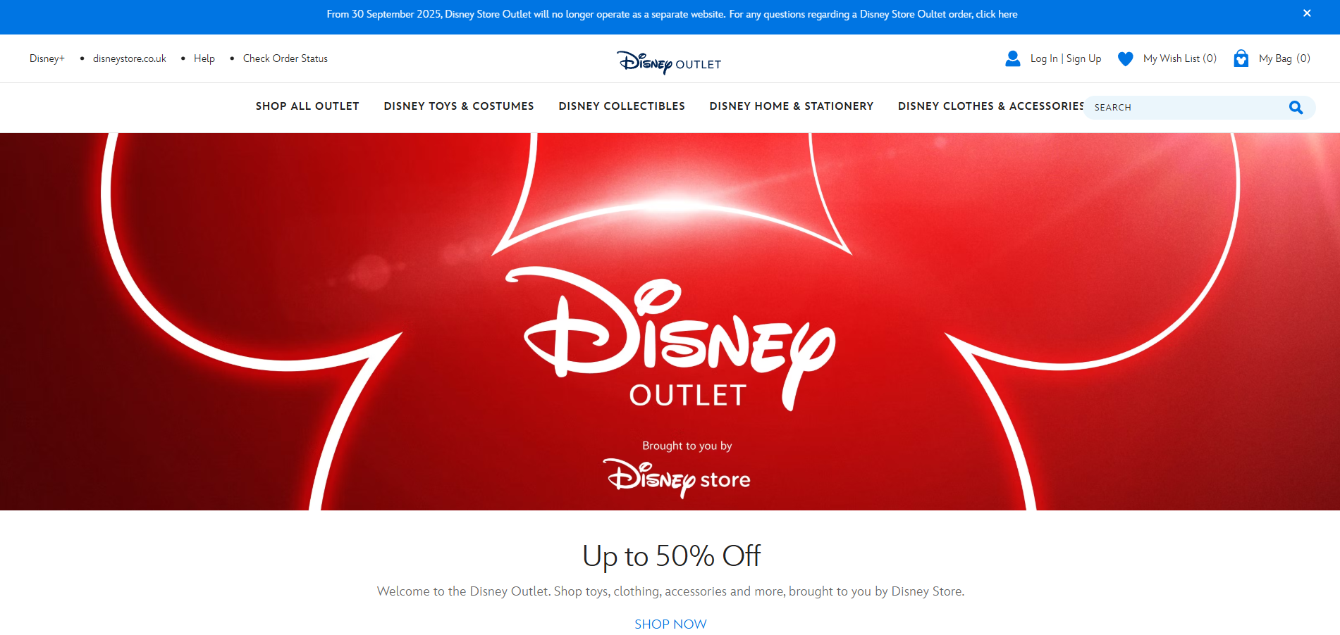 Disney Outlet Affiliate Program