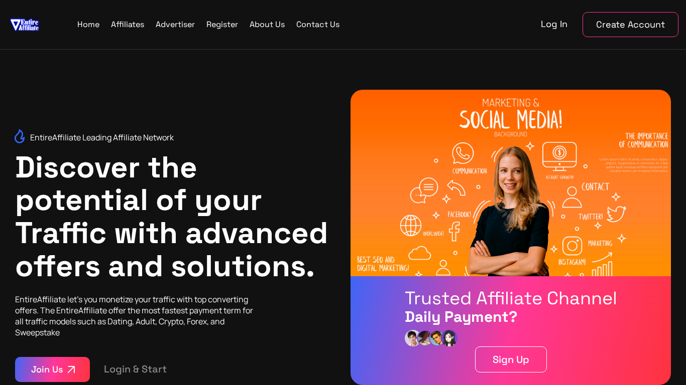EntireAffiliate Networks Affiliate Program