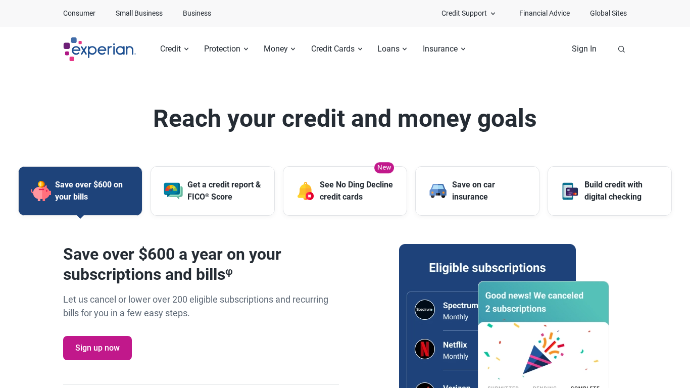 Experian Affiliate Program