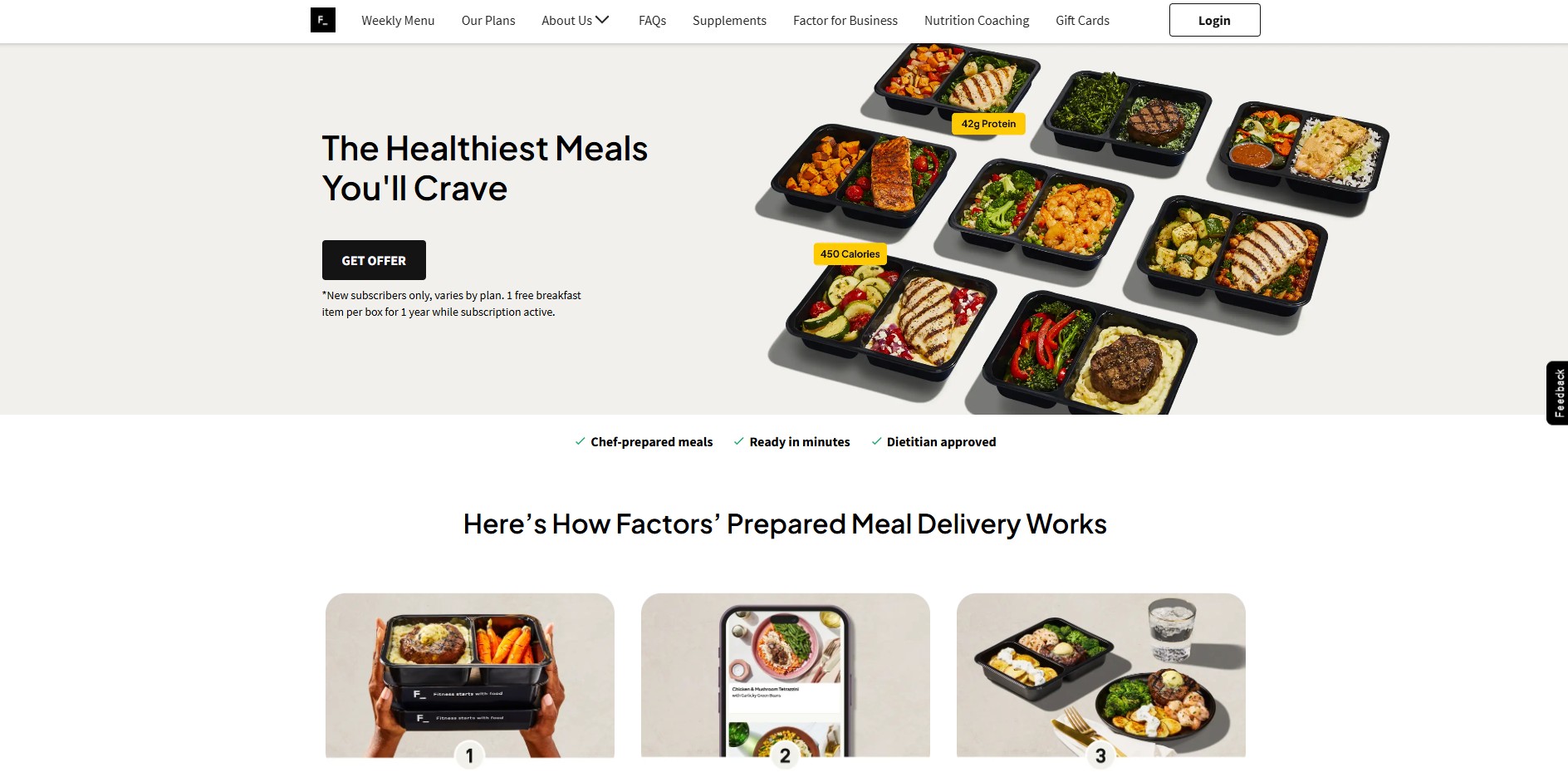 Factor Meals Affiliate Program