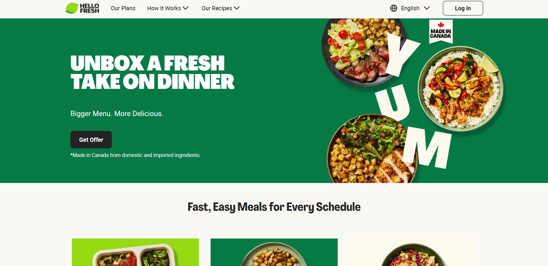 HelloFresh Canada Affiliate Program