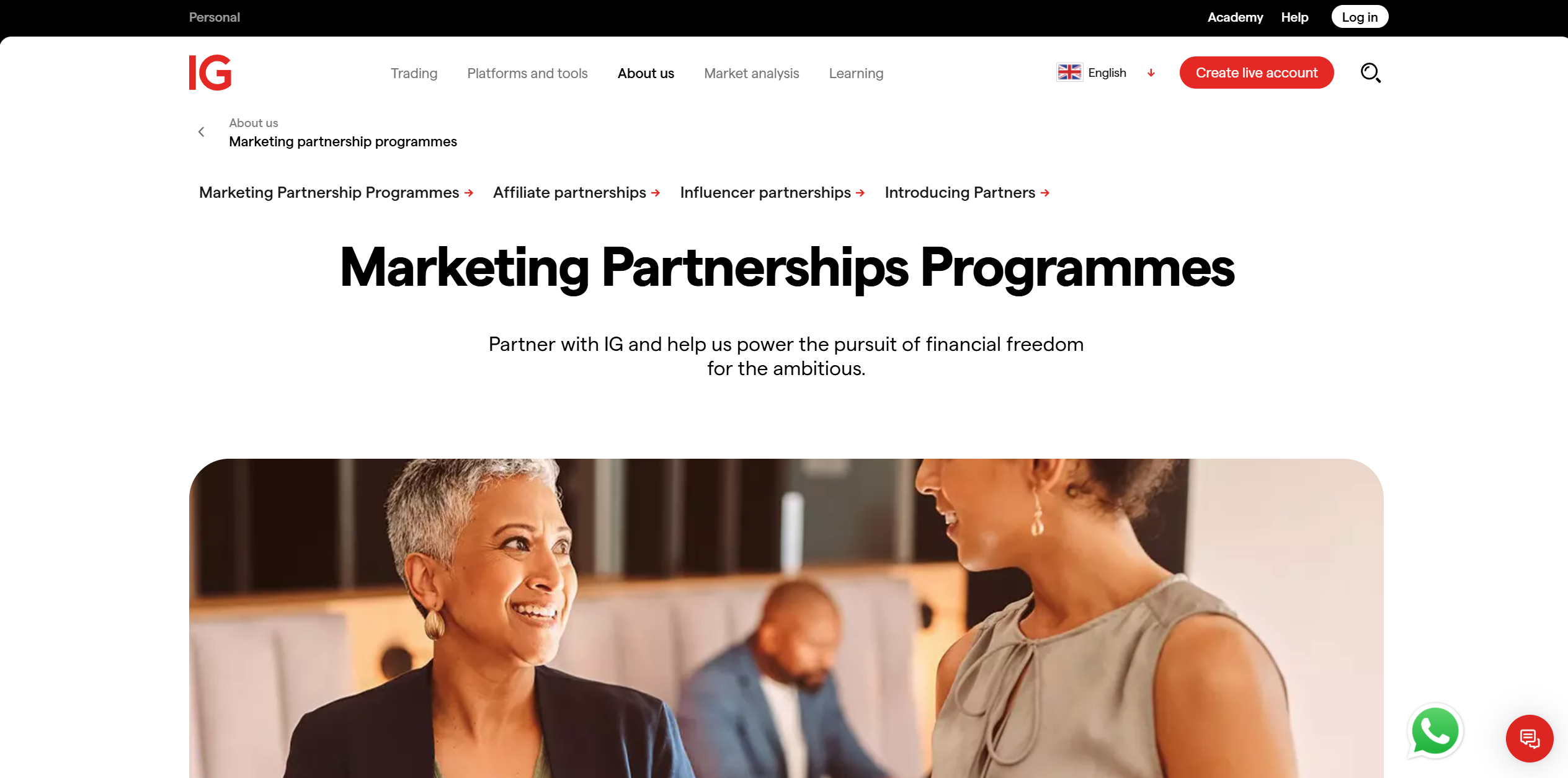 IG Marketing Affiliate Program