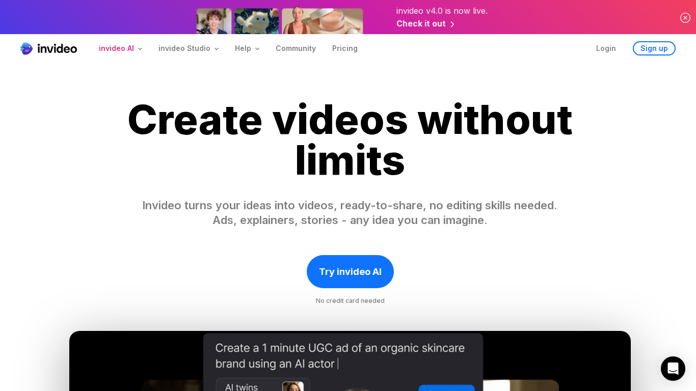 Invideo Affiliate Program