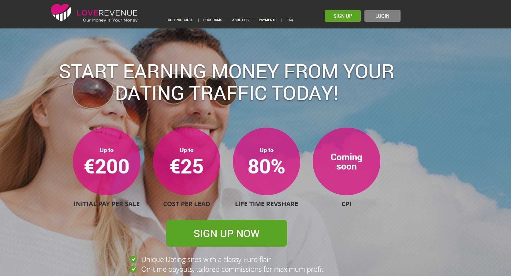 LoveRevenue Affiliate Program