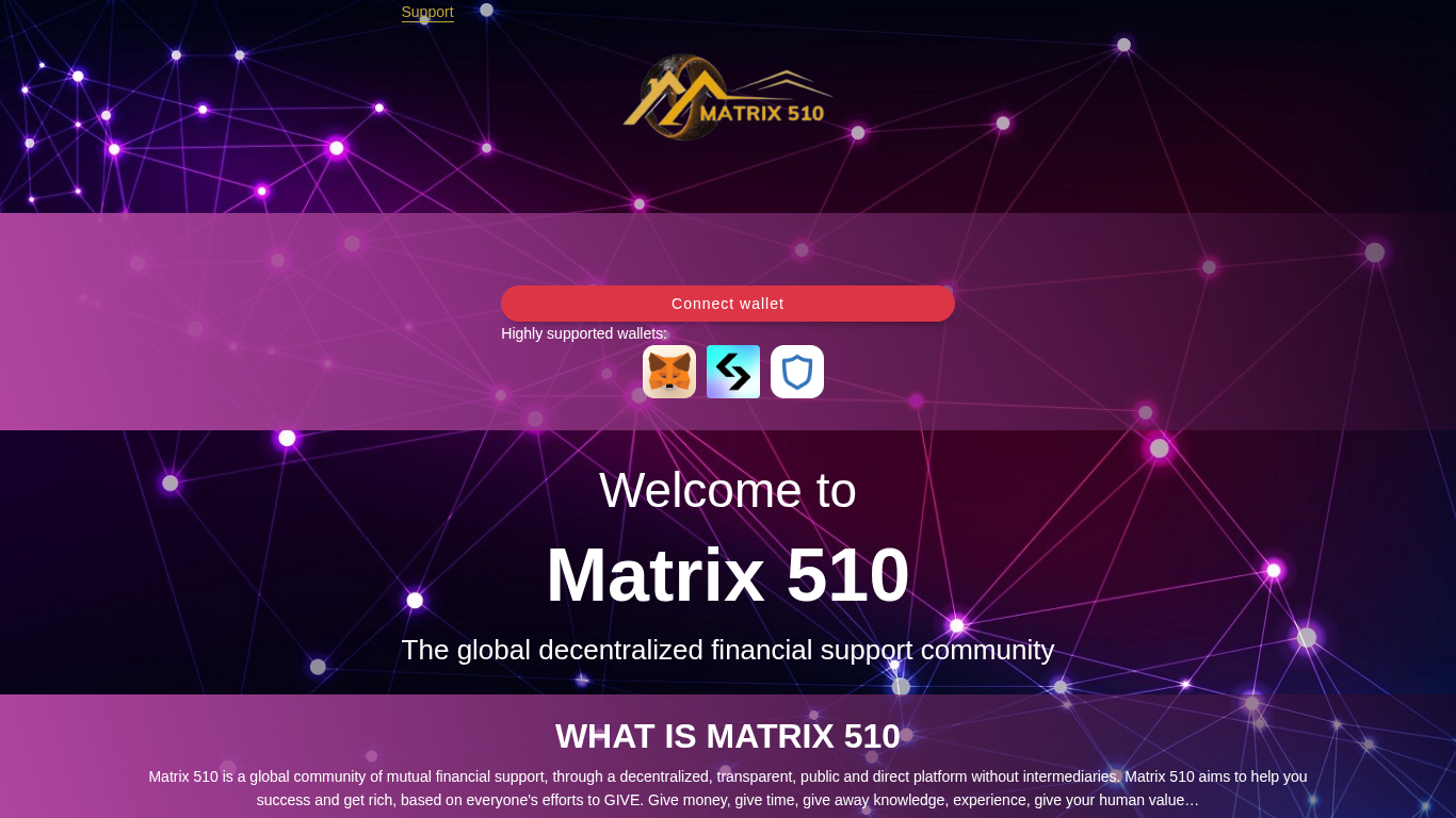 Matrix 510 Affiliate Program
