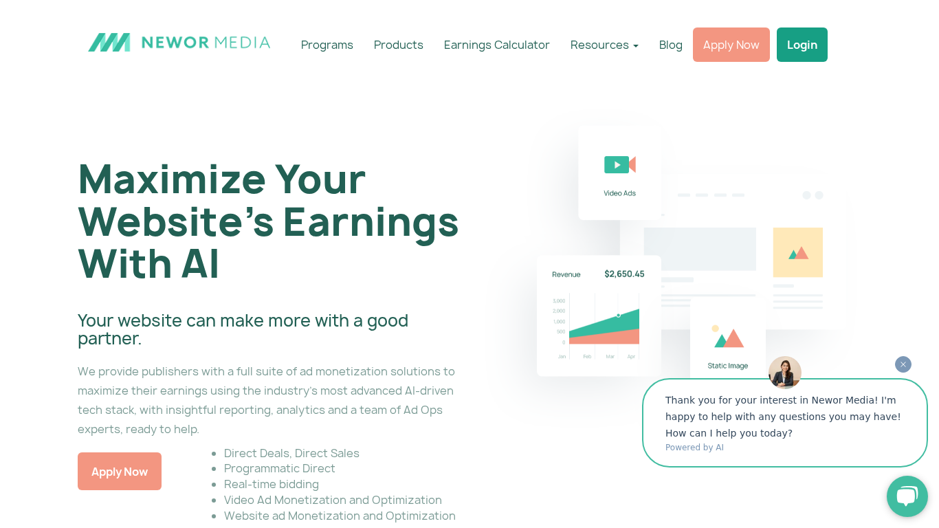 Newor Media Affiliate Program