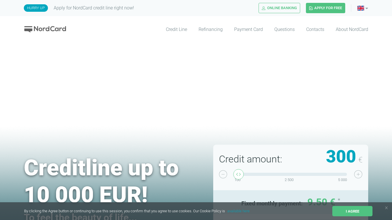 NordCard Affiliate Program